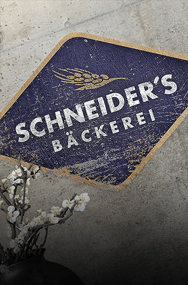 markenstürmer Projekt-Teaser Schneiders Bäckerei Logo als Beispiel für Corporate Design